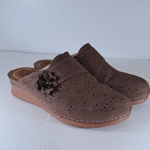 Brown Women's Slip-On Shoes